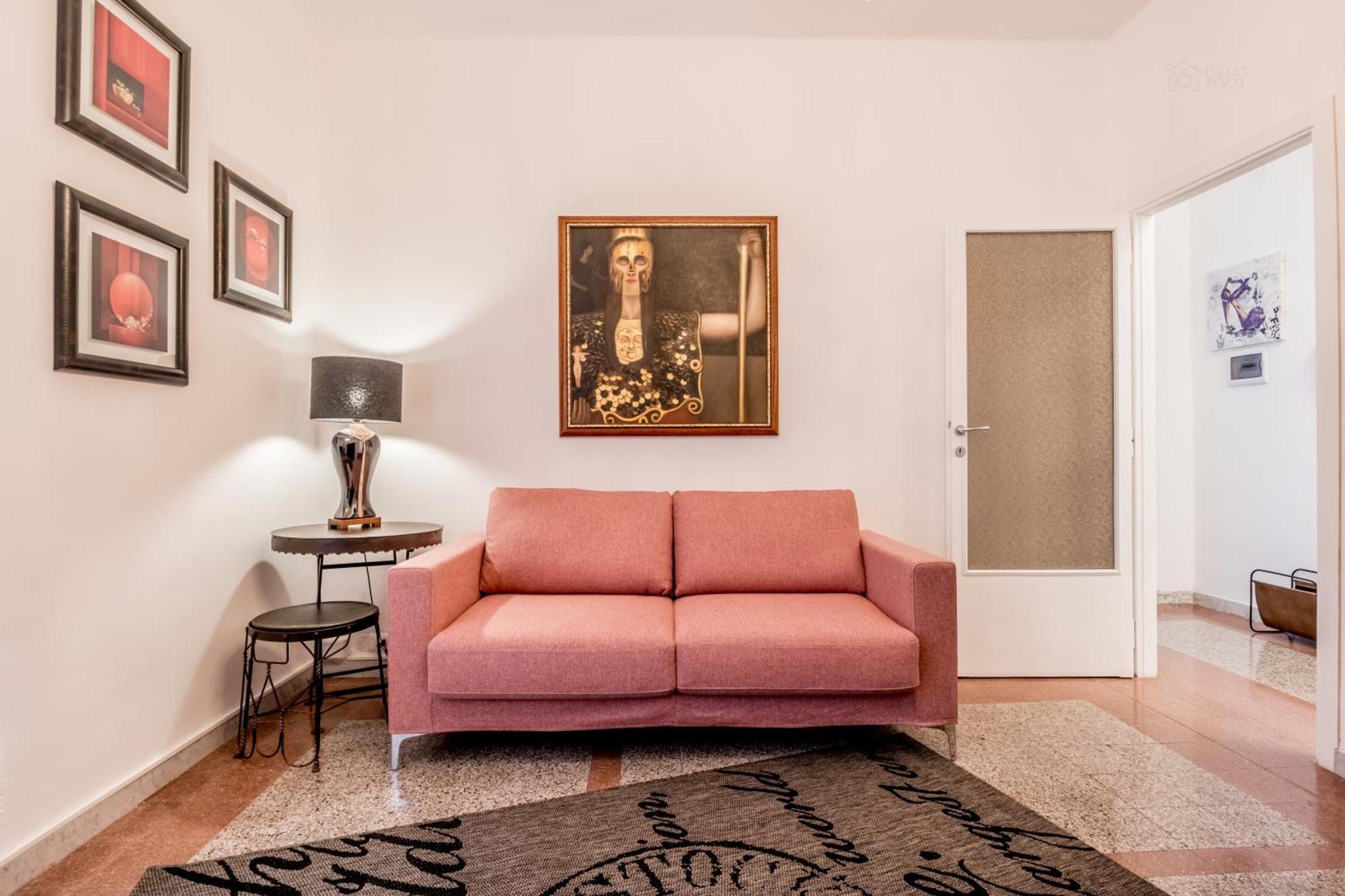 Piazza Vescovio Spazioso Trilocale 罗马 外观 照片